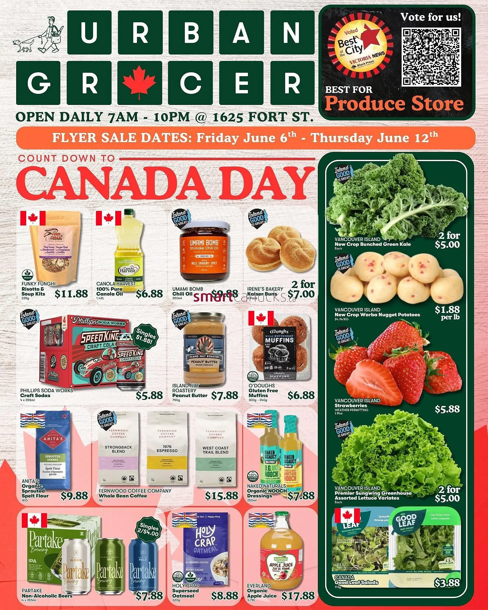 Urban Grocer flyer - 1