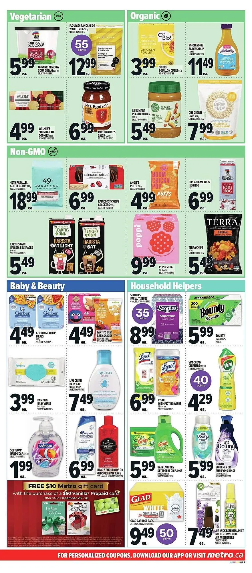 Metro flyer from December 26 to January 2 2026 - flyer page 12