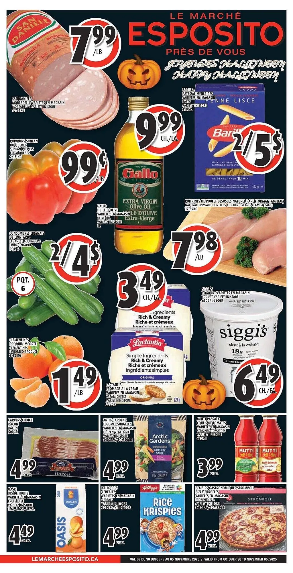 Esposito flyer from October 30 to November 6 2025 - flyer page 1