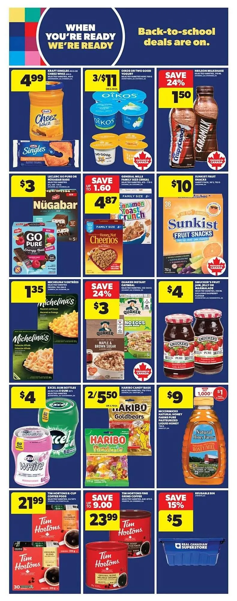 Real Canadian Superstore flyer from August 21 to August 27 2025 - flyer page 19