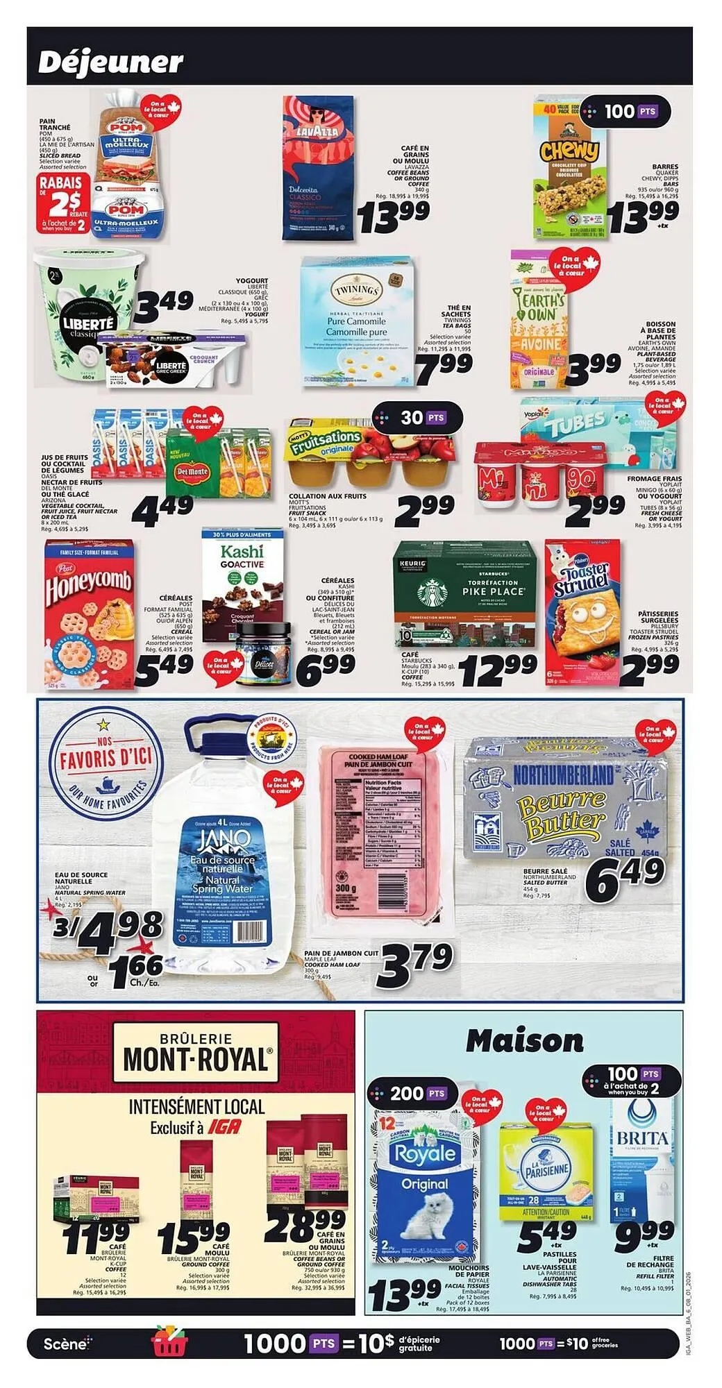 IGA flyer from January 8 to January 14 2026 - flyer page 8