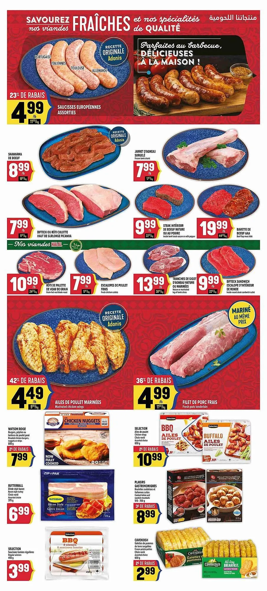 Marché Adonis flyer from April 1 to May 1 2025 - flyer page 4