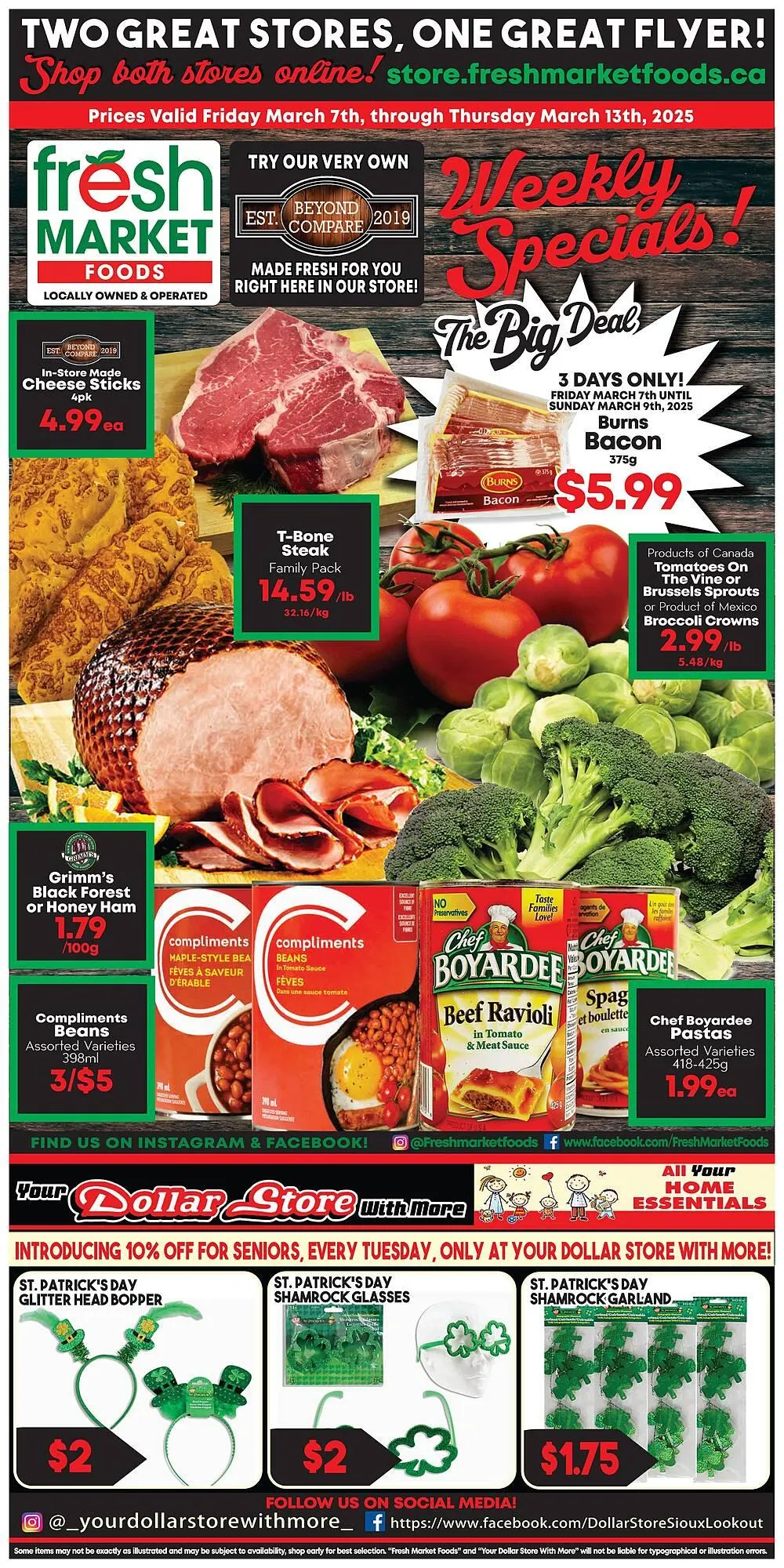 Fresh Market Foods flyer - 1