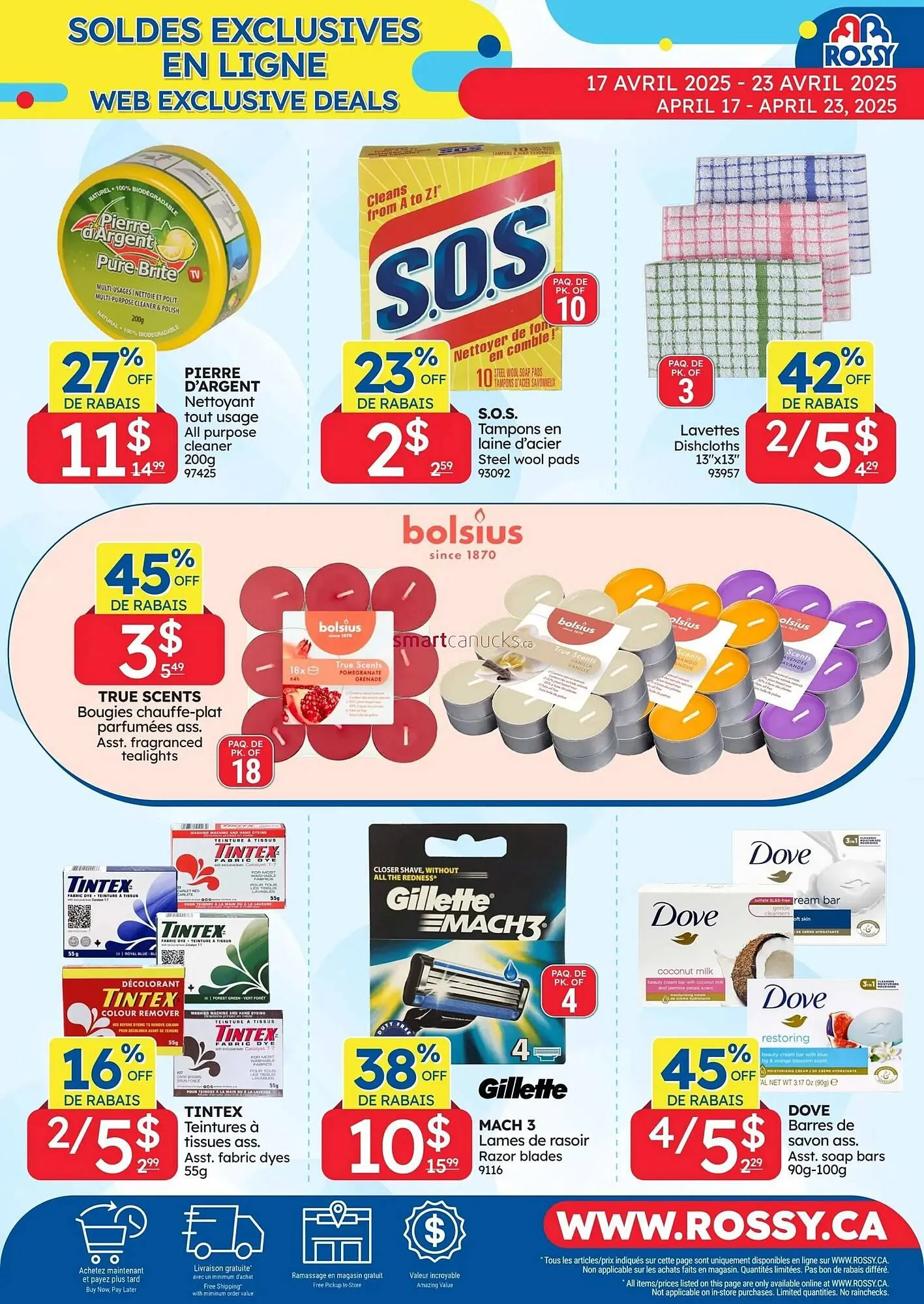 Rossy flyer from April 17 to April 23 2025 - flyer page 12