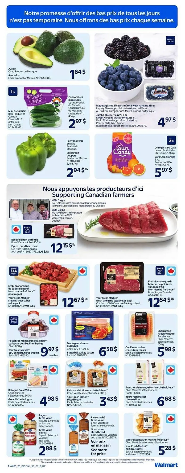 Walmart flyer from February 26 to March 4 2026 - flyer page 3