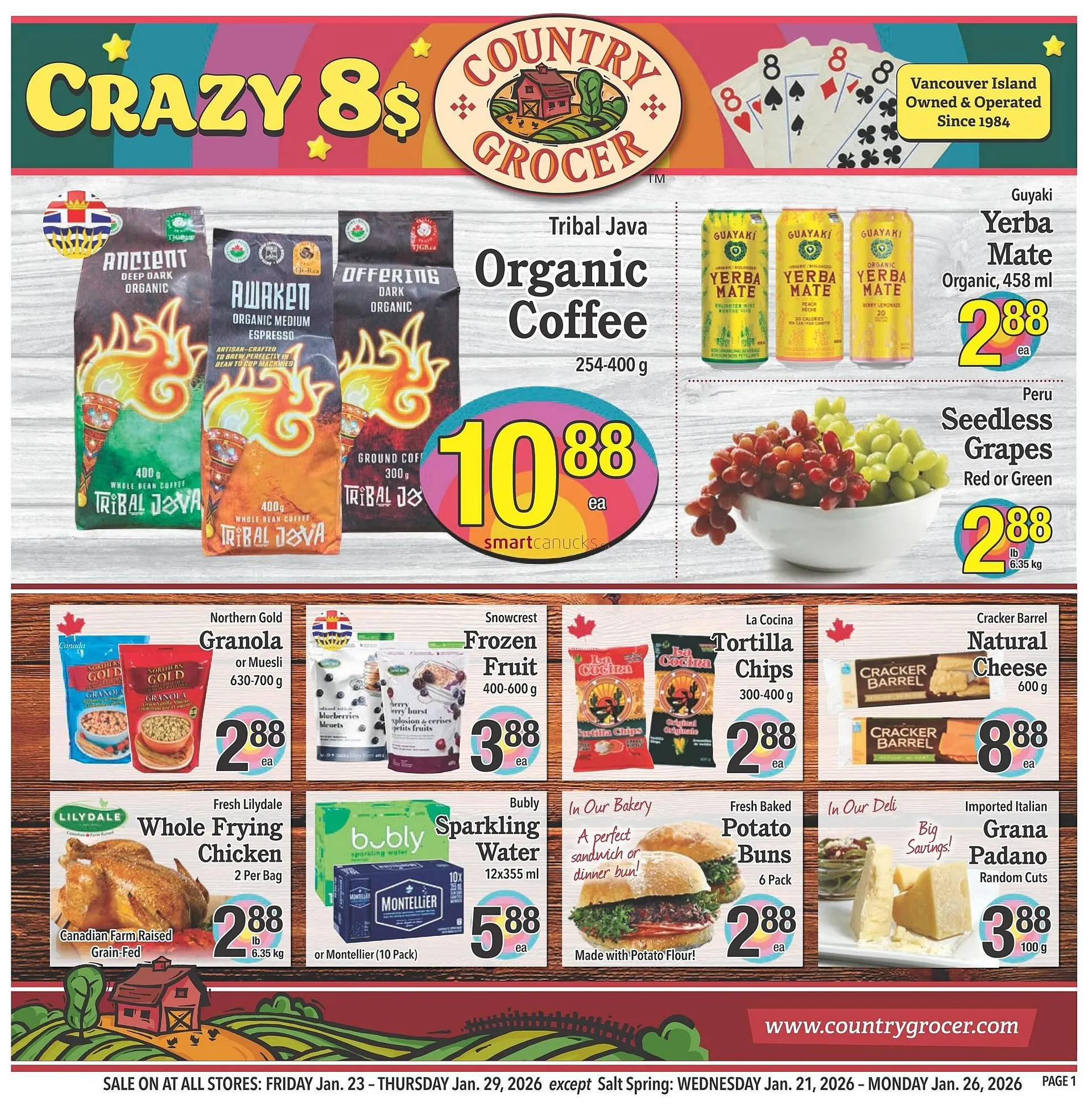 Country Grocer flyer - 1