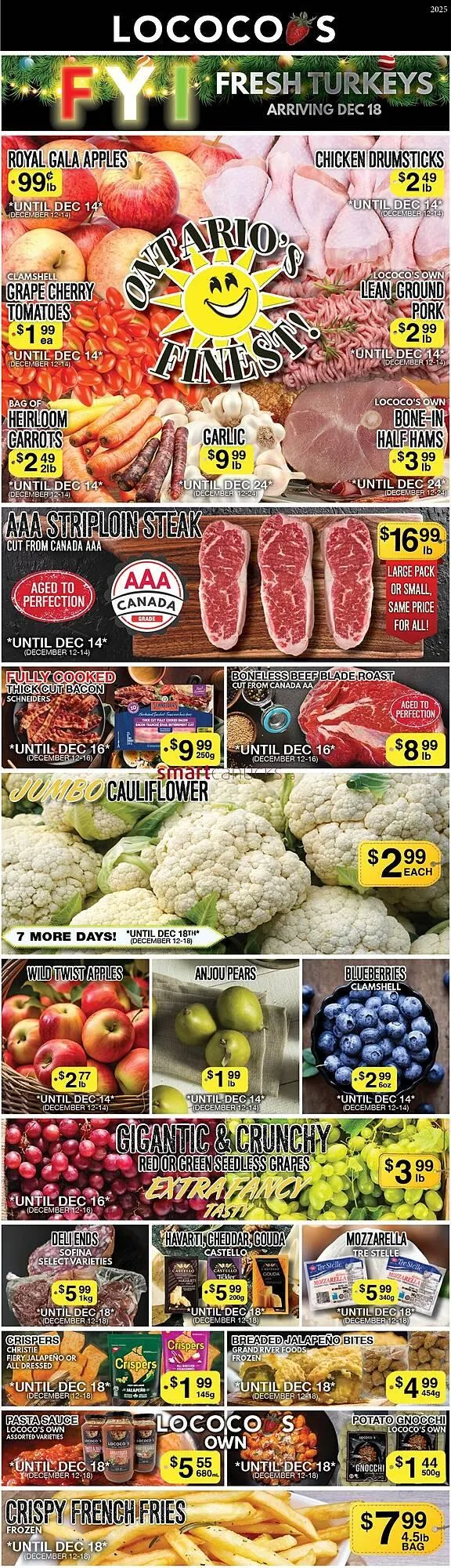 Lococo's flyer from December 12 to December 18 2025 - flyer page 1