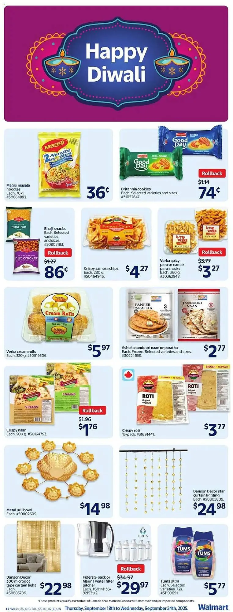 Walmart flyer from September 18 to October 2 2025 - flyer page 5