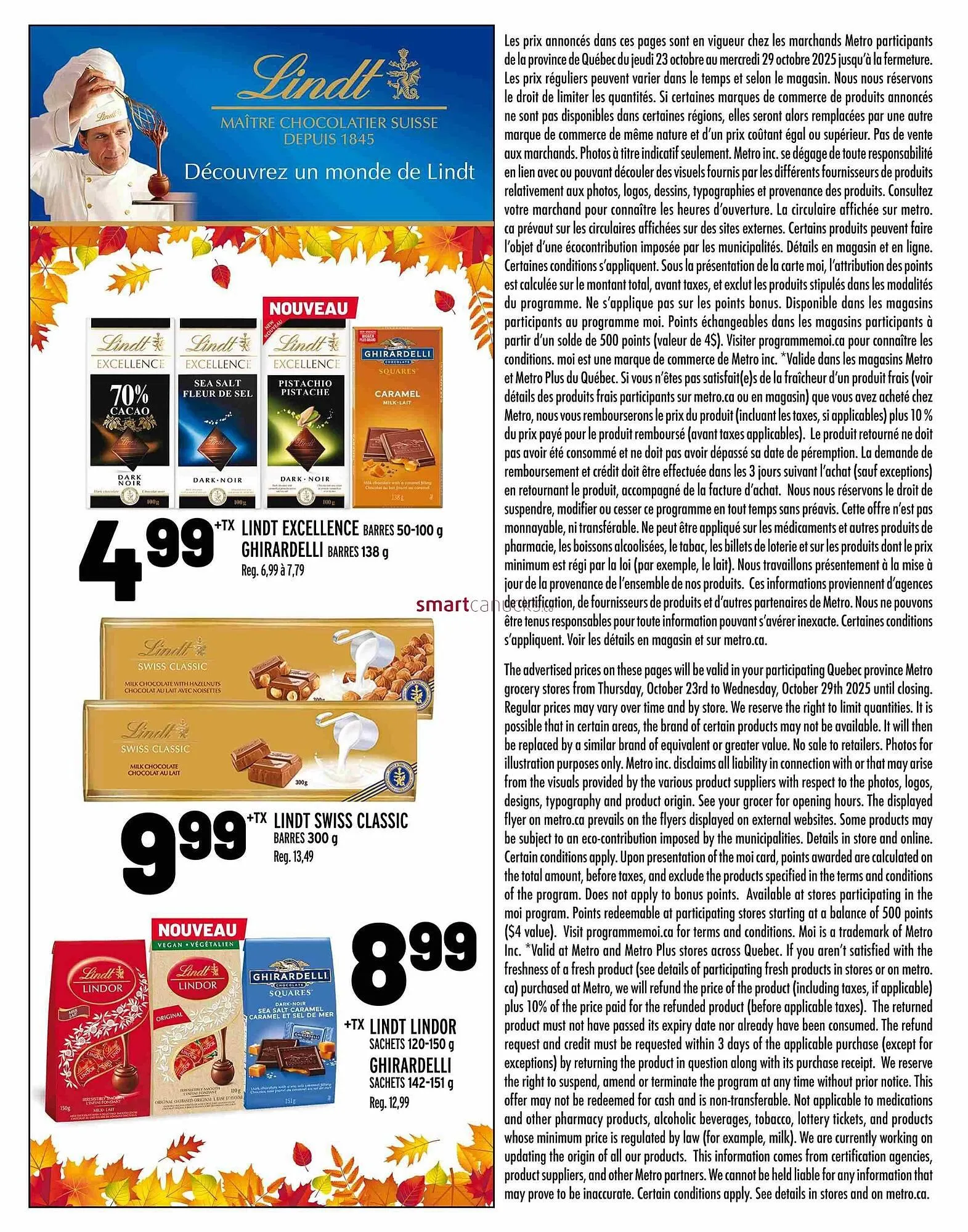 Metro flyer from October 23 to October 29 2025 - flyer page 21