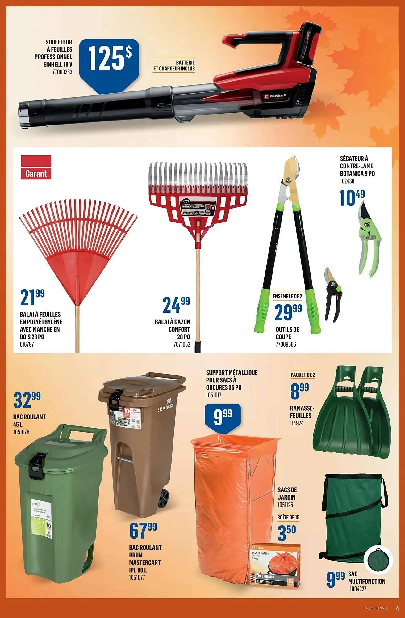 Canac flyer from September 10 to September 16 2025 - flyer page 4