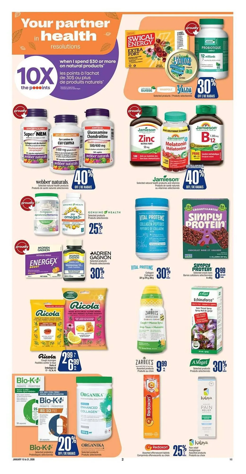 Jean Coutu flyer from January 15 to January 21 2026 - flyer page 3