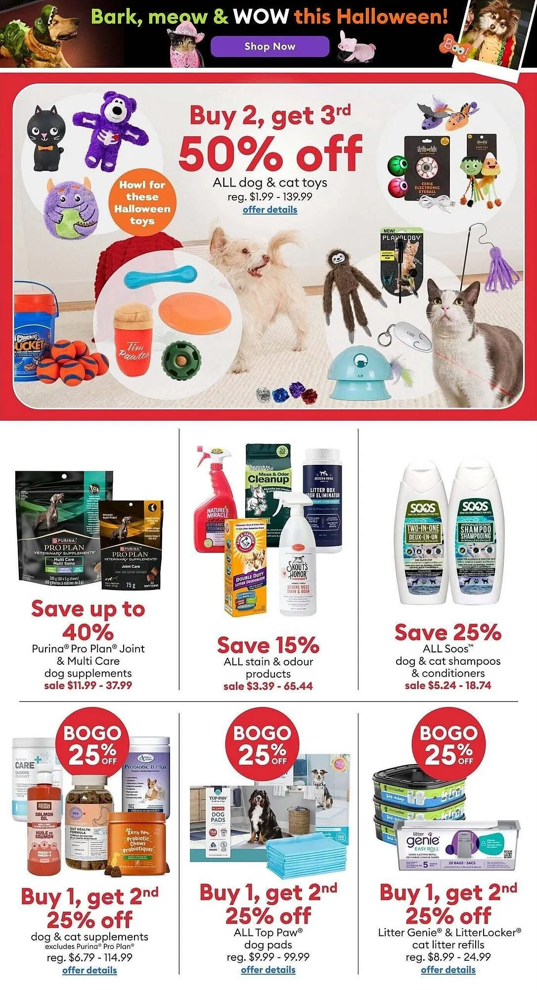 Petsmart flyer from September 1 to September 15 2025 - flyer page 2