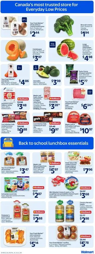 Walmart Flyer from September 3 to September 9 2026 - flyer page 6