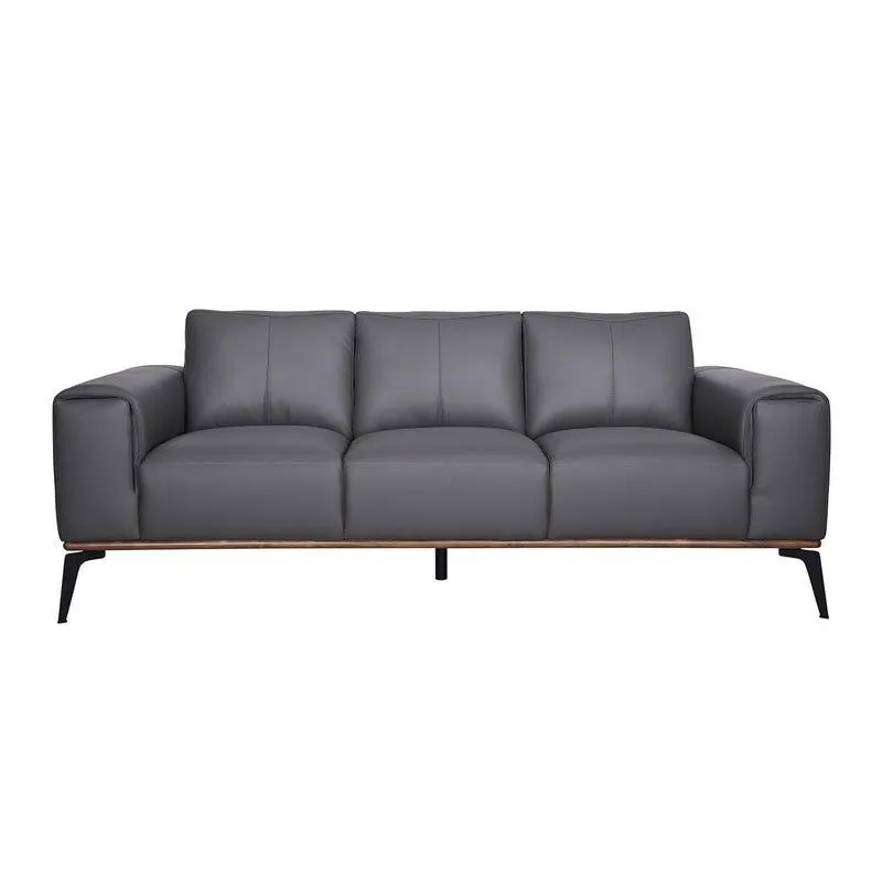 Sofa en cuir véritable