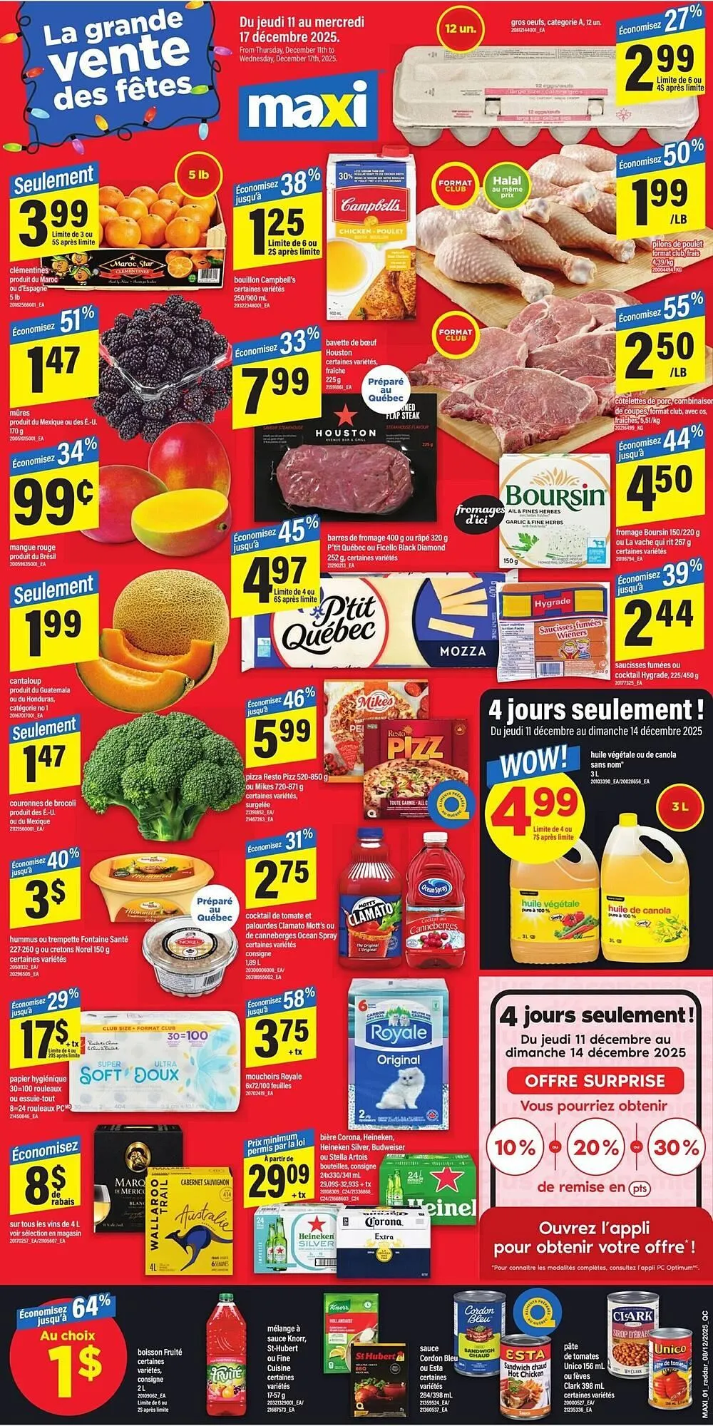 Maxi flyer from December 10 to December 17 2025 - flyer page 1