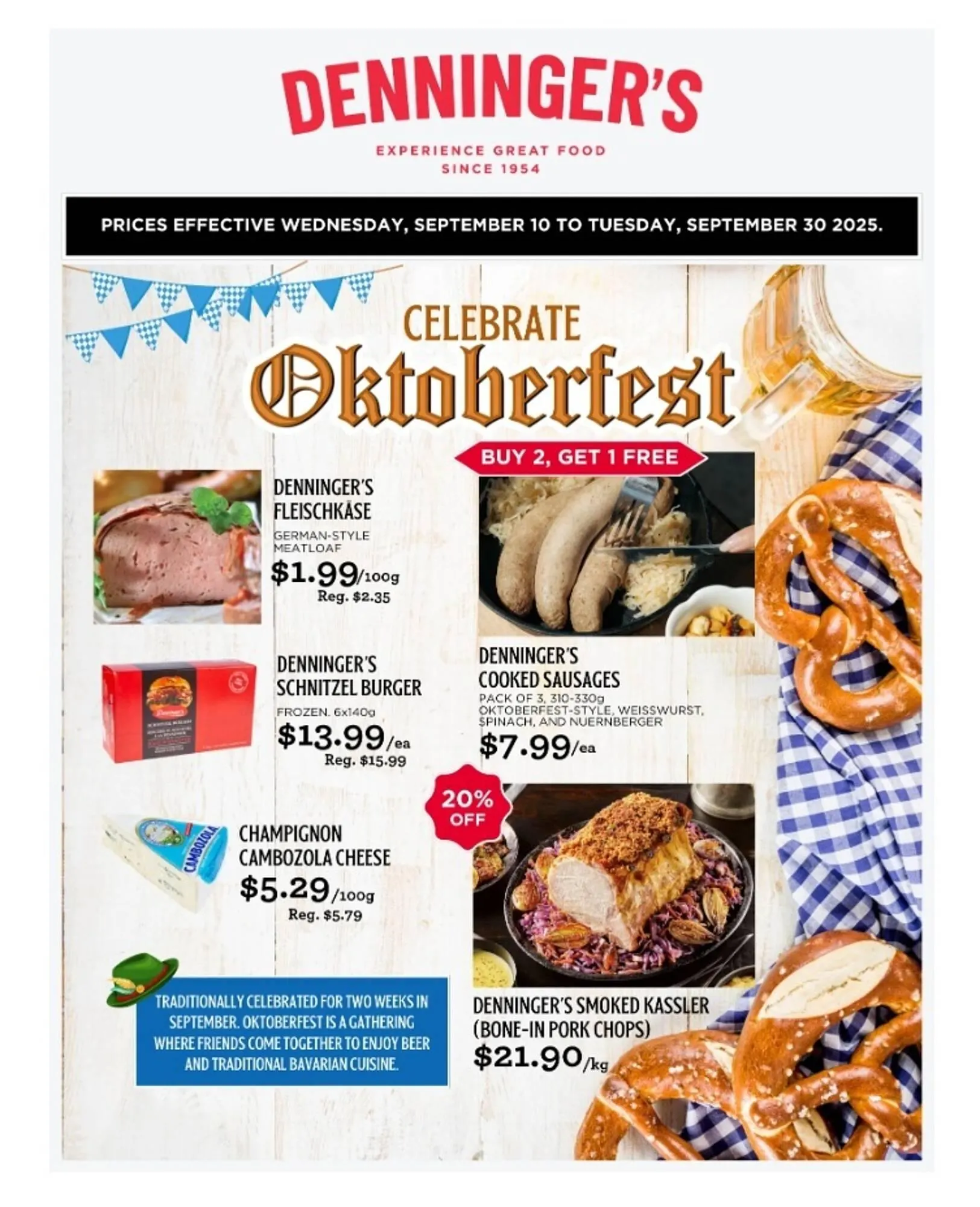Denninger's flyer from September 18 to September 24 2025 - flyer page 1