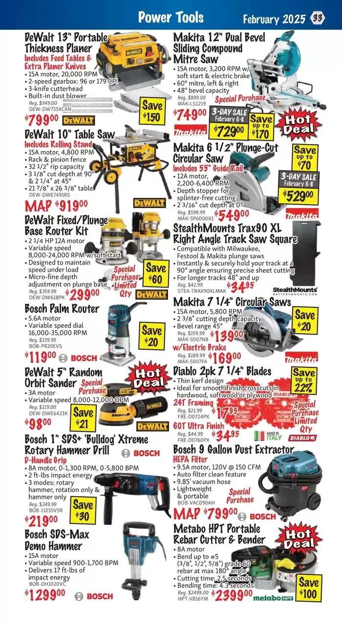 KMS Tools  from February 1 to February 15 2025 - flyer page 33