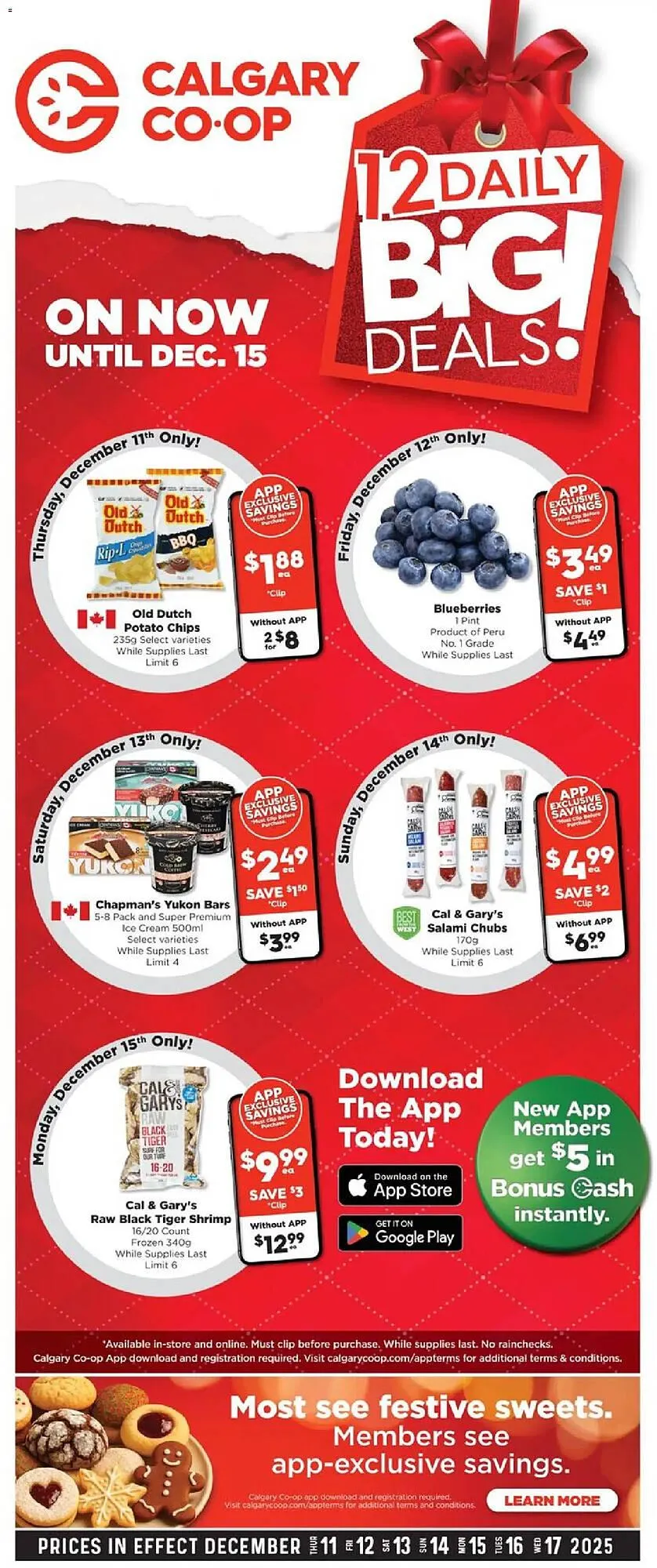 Calgary Co-op flyer from December 11 to December 18 2025 - flyer page 1
