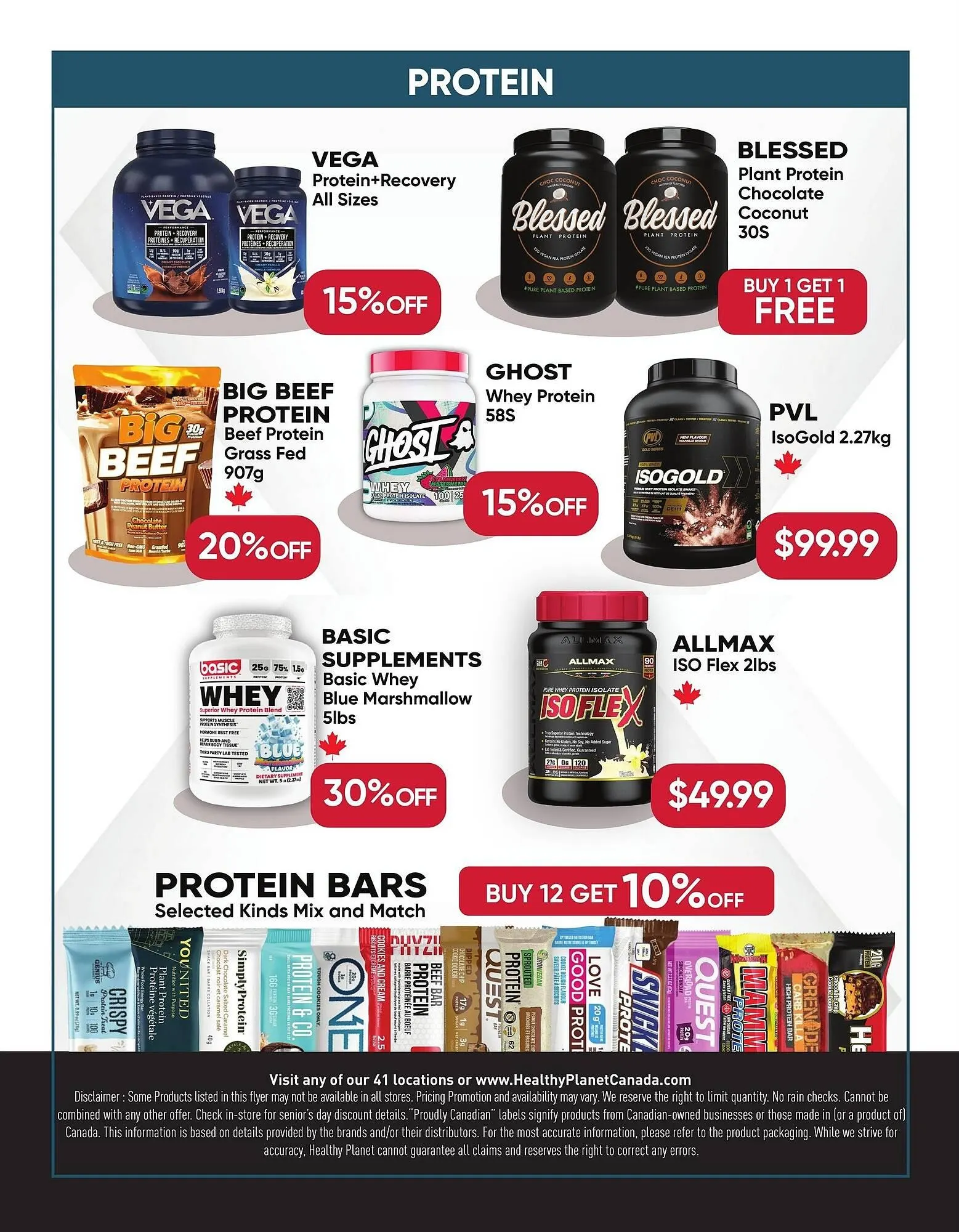 Healthy Planet flyer from October 31 to November 20 2025 - flyer page 4