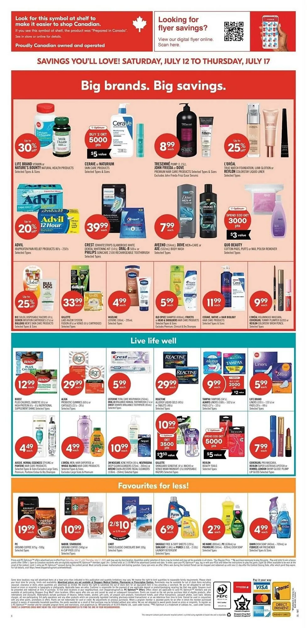 Shoppers Drug Mart flyer from July 12 to July 17 2025 - flyer page 19