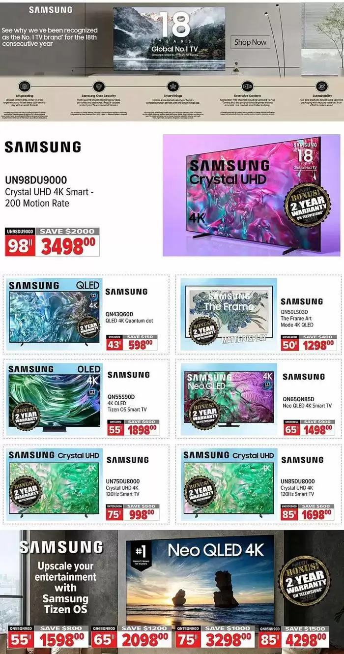 2001 Audio Video weekly flyer from January 10 to January 17 2025 - flyer page 8