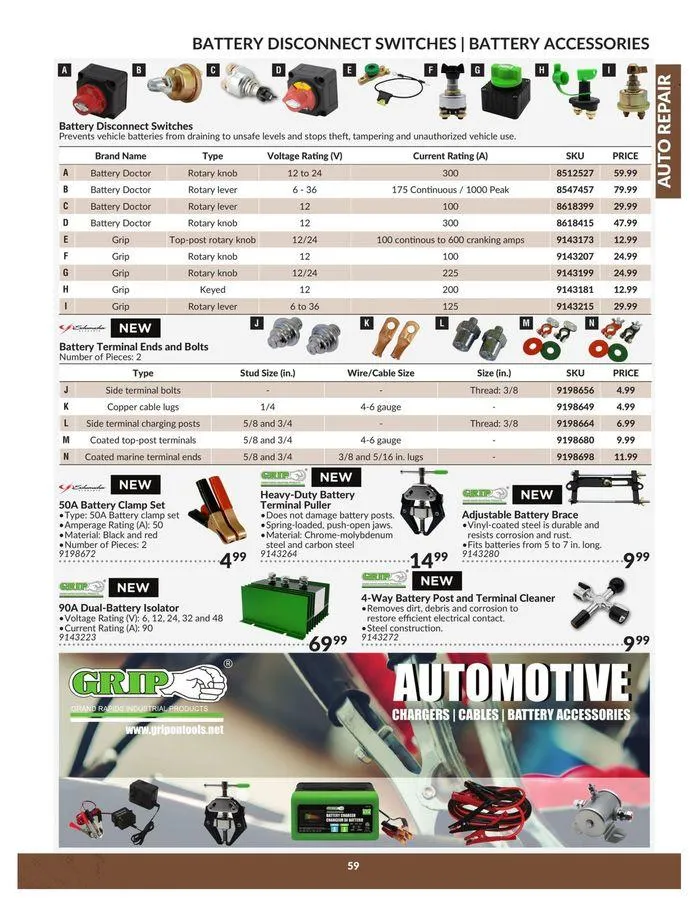 Auto Repair Catalogue from April 23 to April 22 2025 - flyer page 59