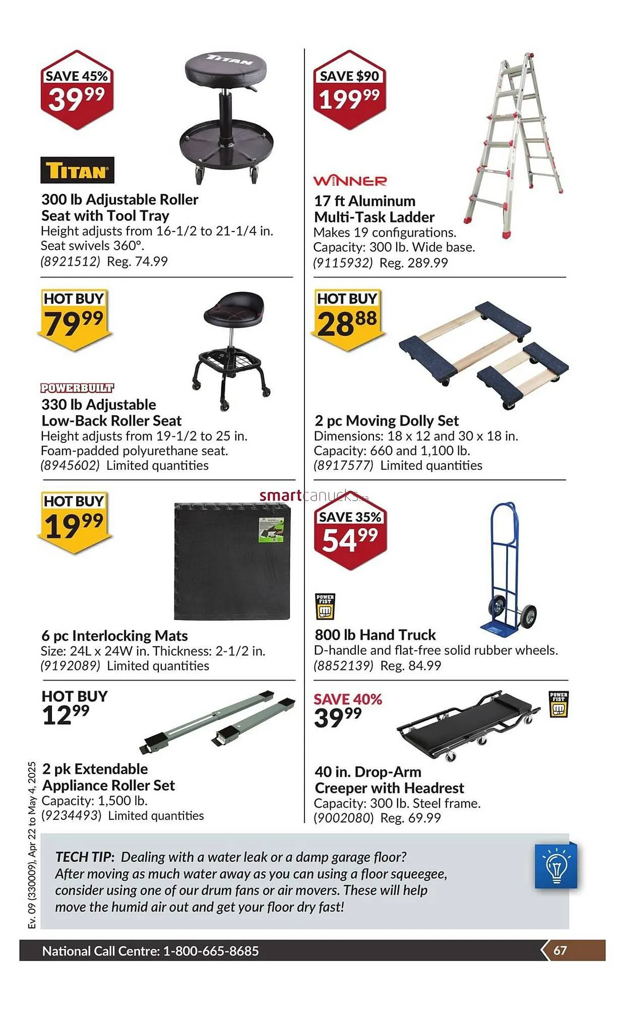 Princess Auto flyer from April 18 to April 24 2025 - flyer page 72