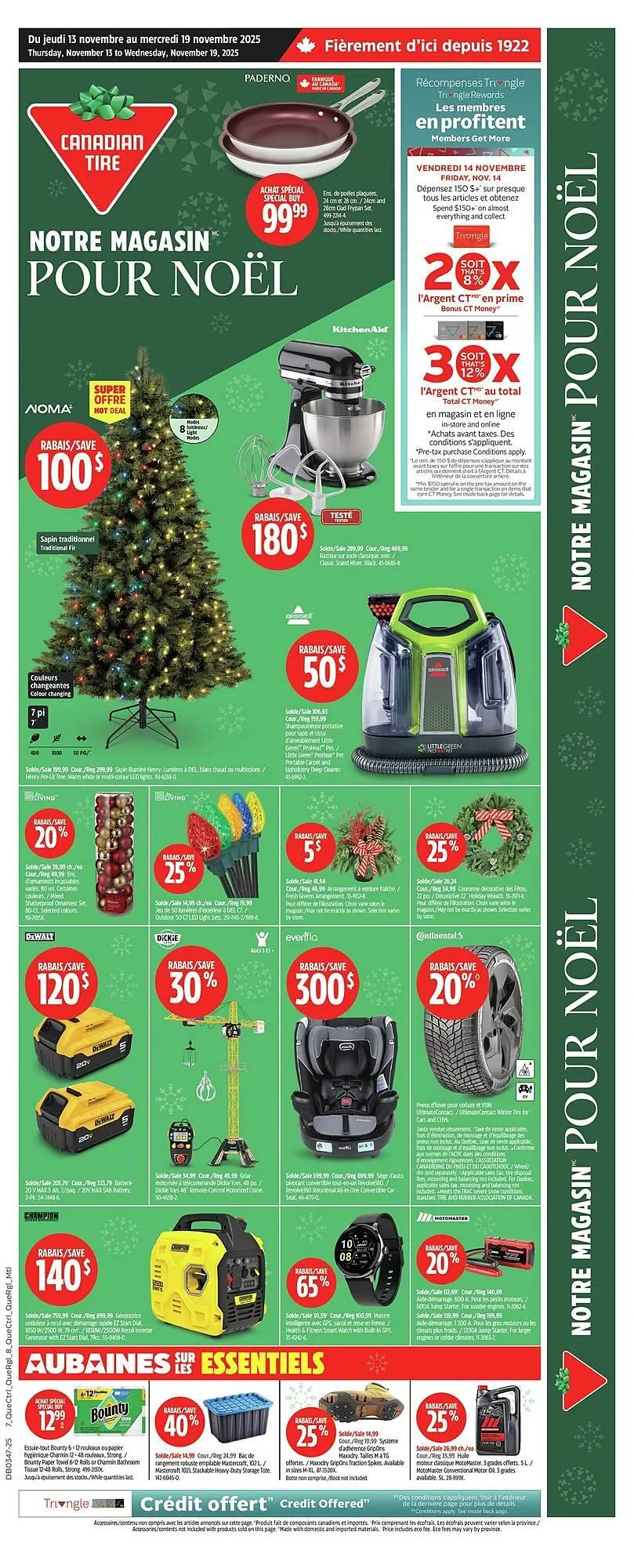 Canadian Tire flyer from November 13 to November 21 2025 - flyer page 1