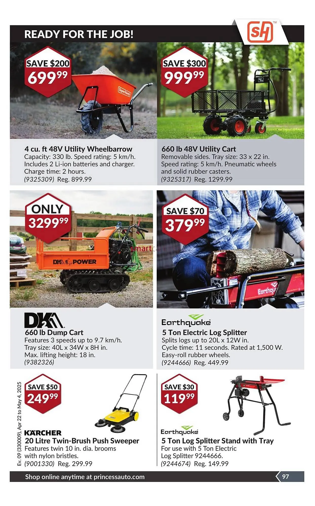 Princess Auto flyer from April 18 to April 24 2025 - flyer page 102