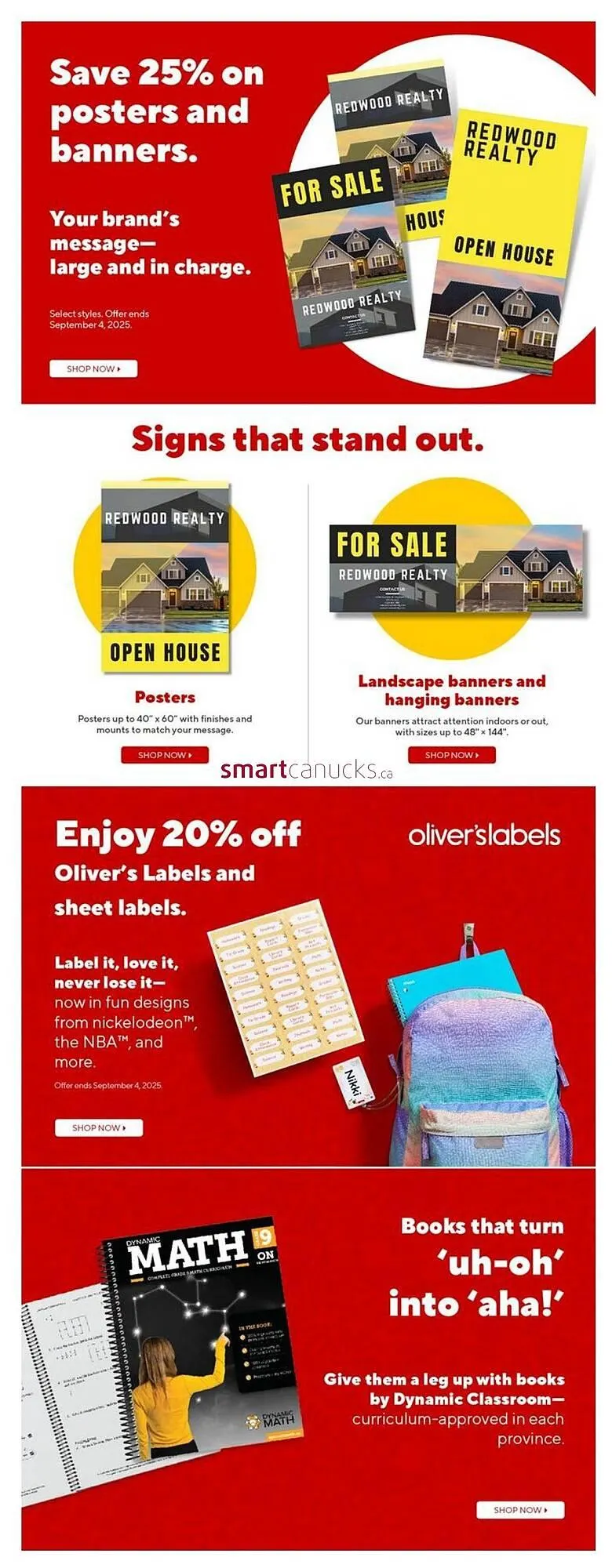 Staples flyer from August 29 to September 4 2025 - flyer page 18