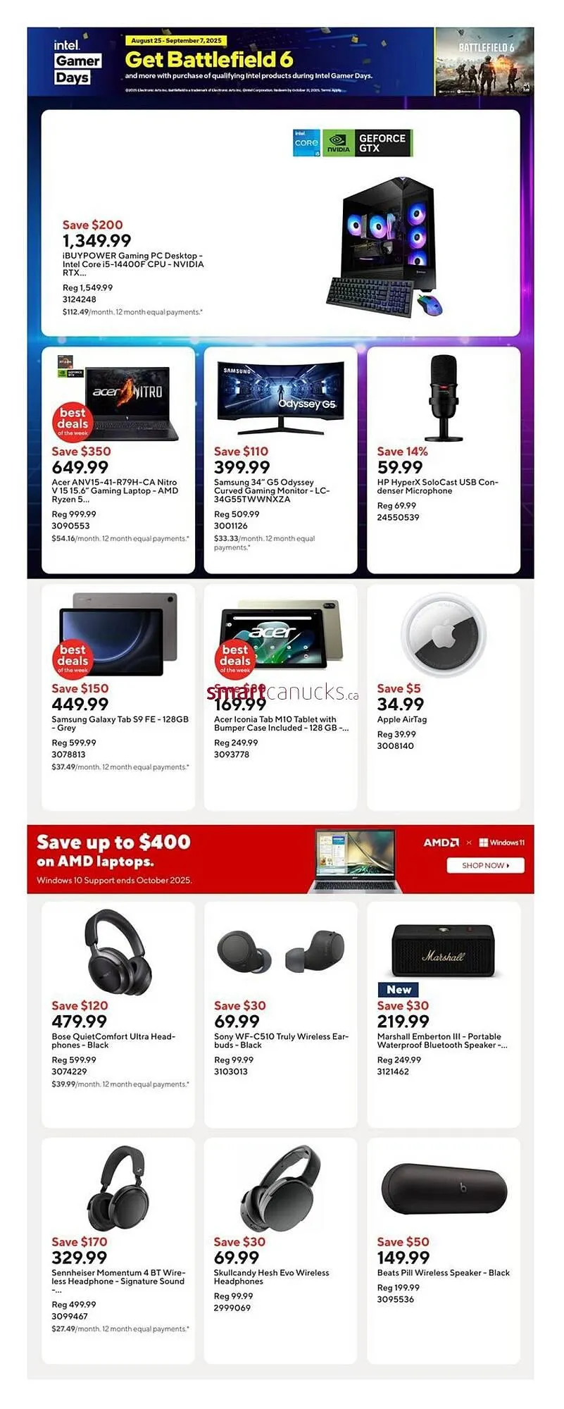 Staples flyer from September 5 to September 11 2025 - flyer page 6