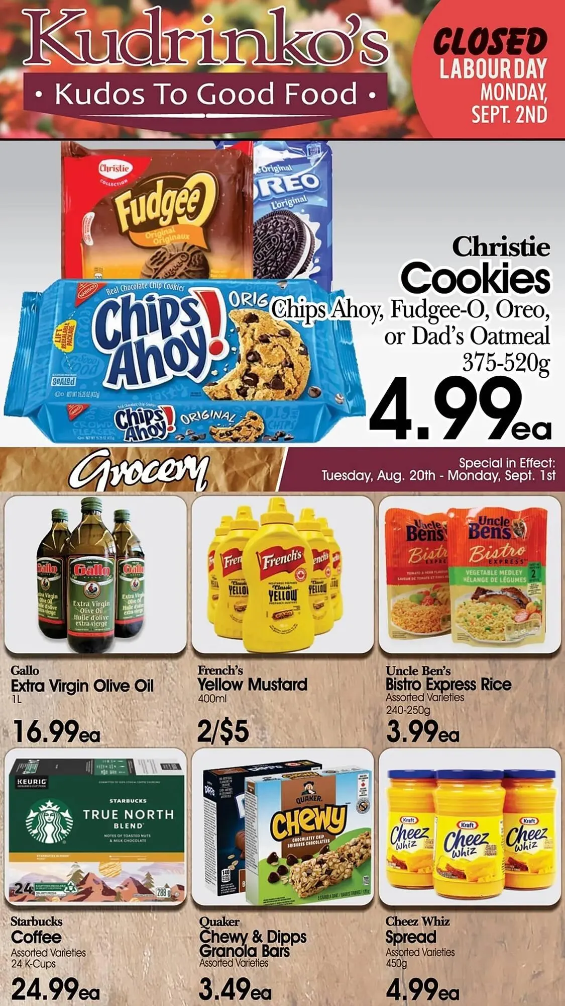 Kudrinko's flyer from August 22 to August 28 2024 - flyer page 4