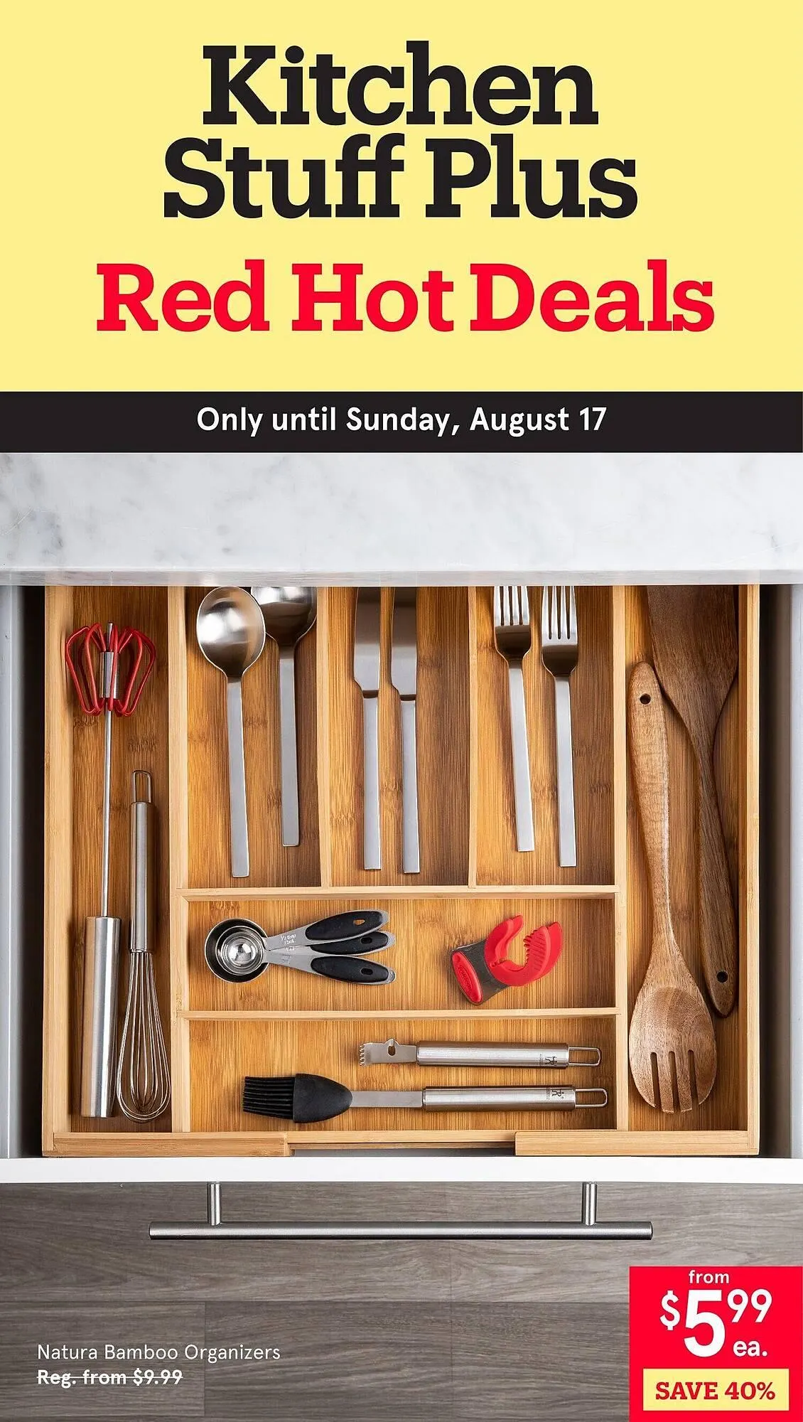 Kitchen Stuff Plus flyer - 1