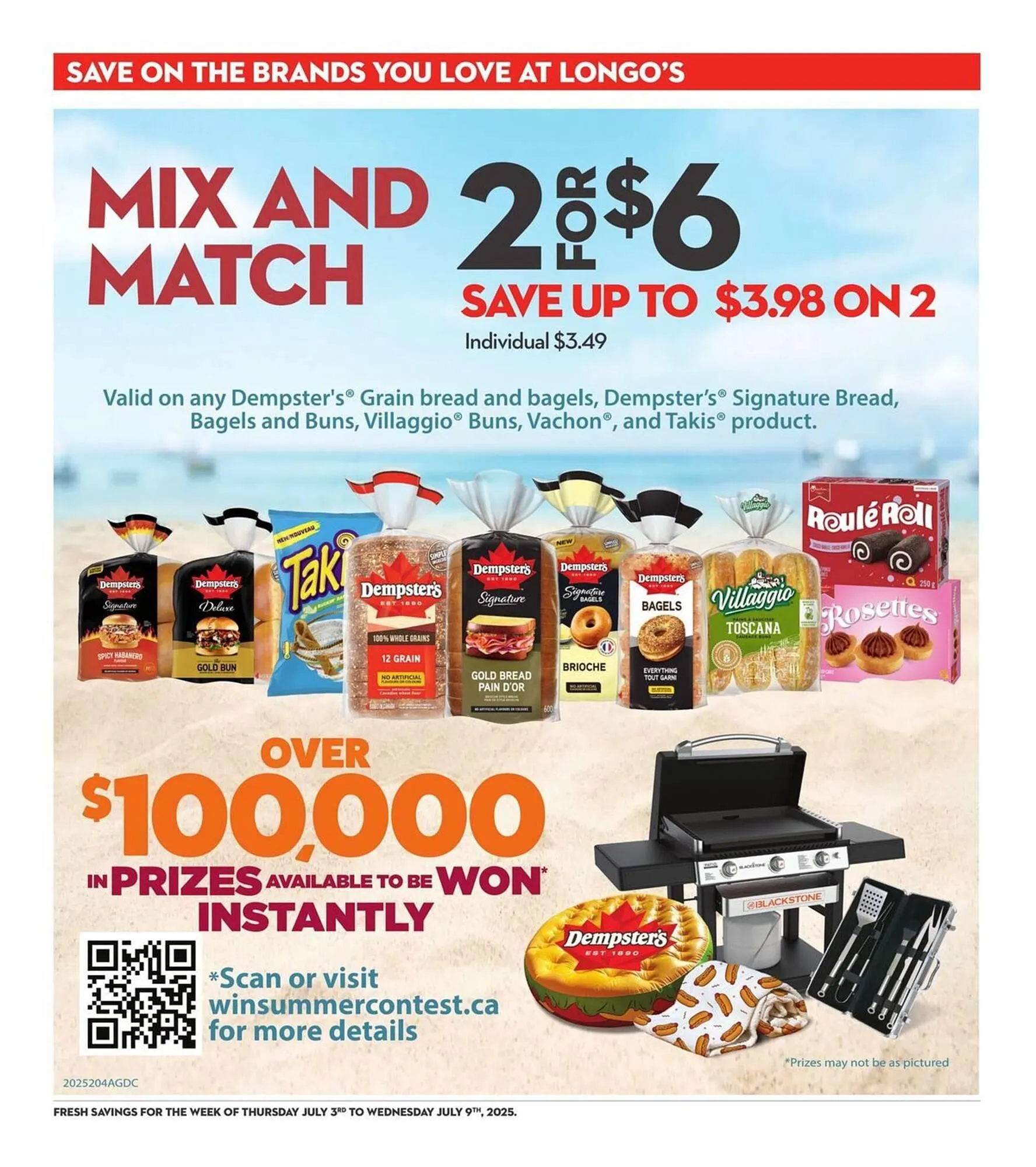 Longo's flyer from July 3 to July 9 2025 - flyer page 17