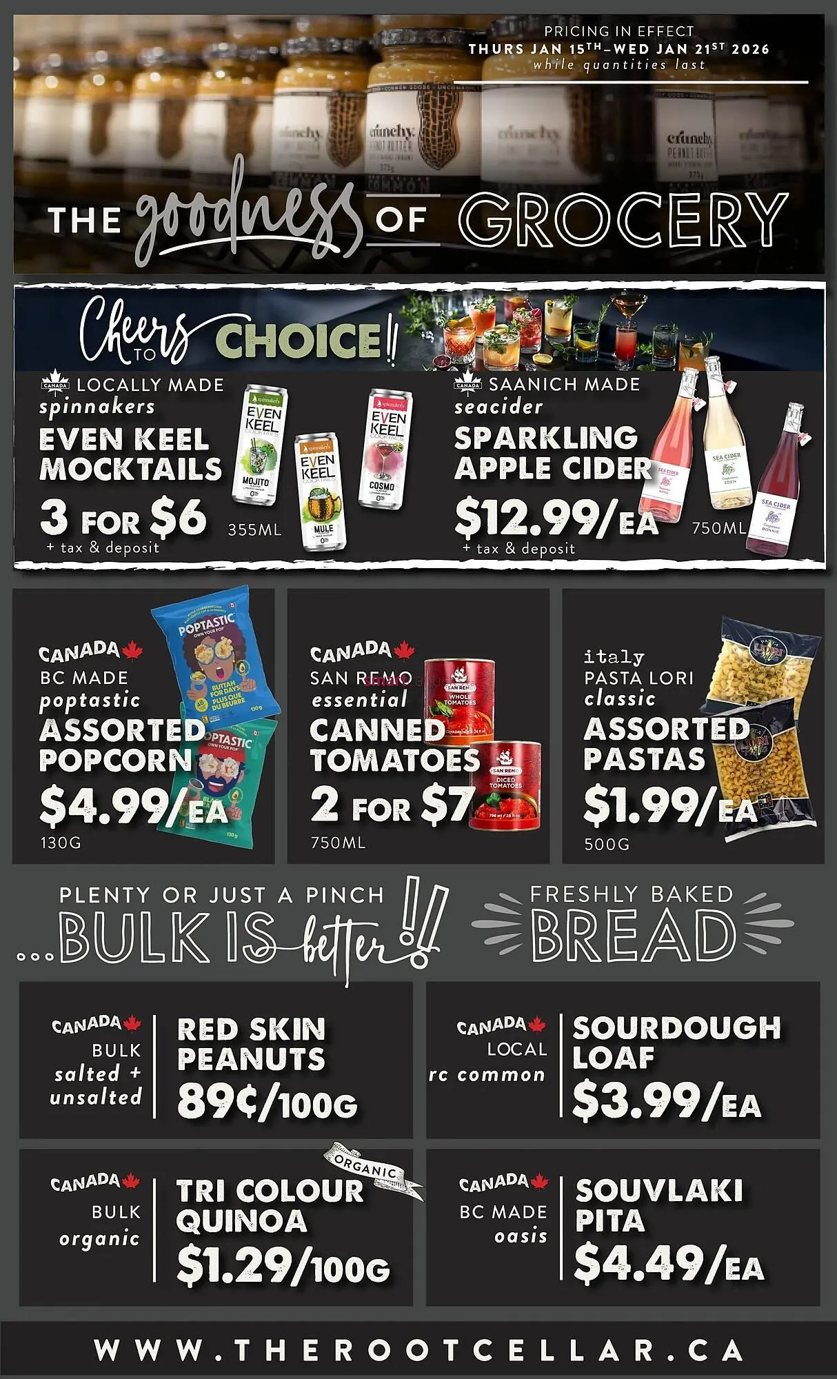 The Root Cellar flyer from January 15 to January 21 2026 - flyer page 5