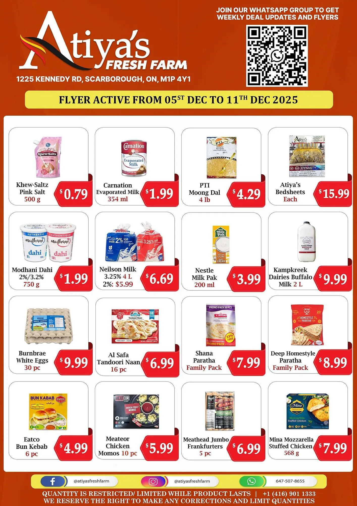 Atiya's Fresh Farm flyer from December 5 to December 11 2025 - flyer page 2
