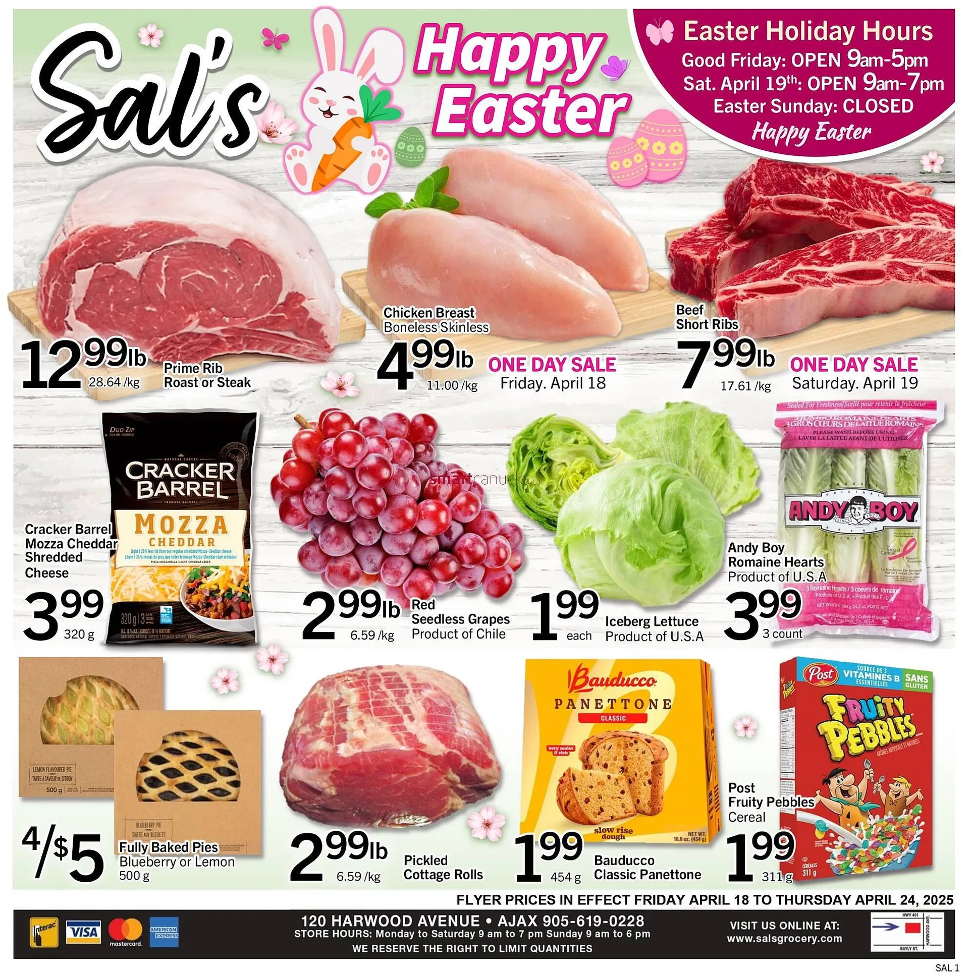 Sals Grocery flyer - 1