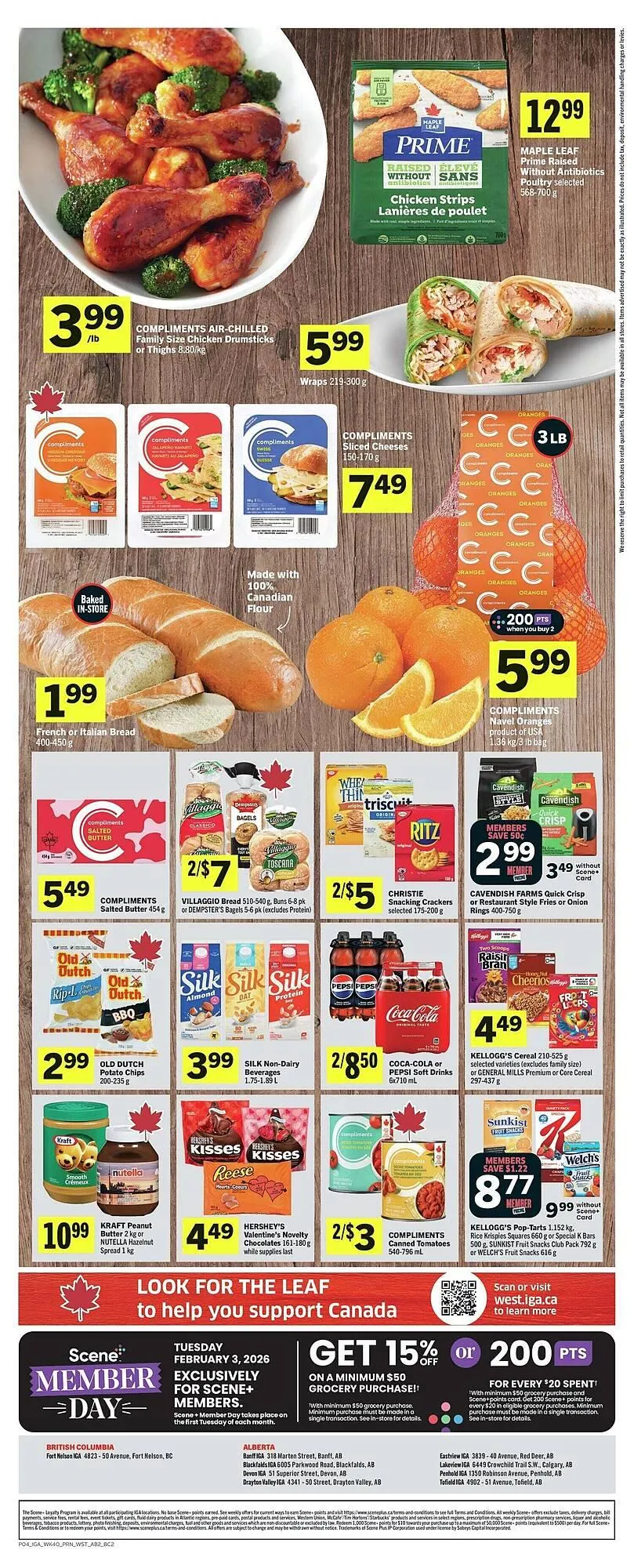 IGA flyer from January 30 to February 6 2026 - flyer page 2