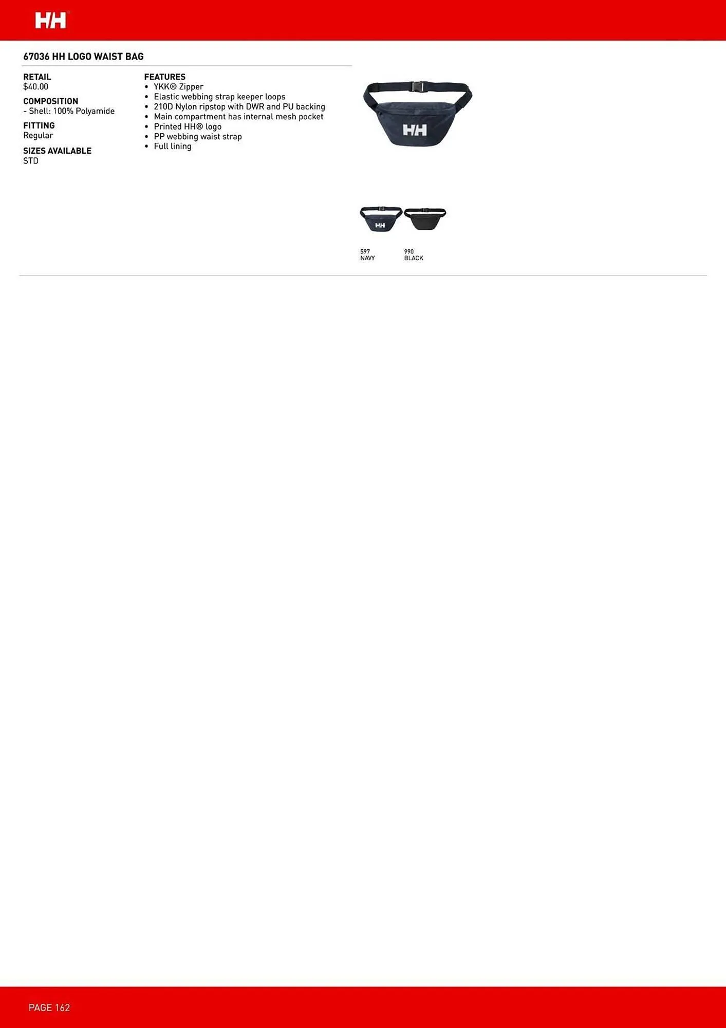 Helly Hansen flyer from March 12 to May 31 2026 - flyer page 162