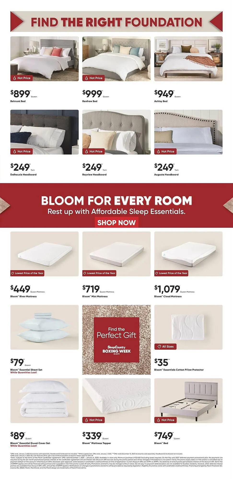 Sleep Country flyer from December 12 to December 24 2024 - flyer page 8