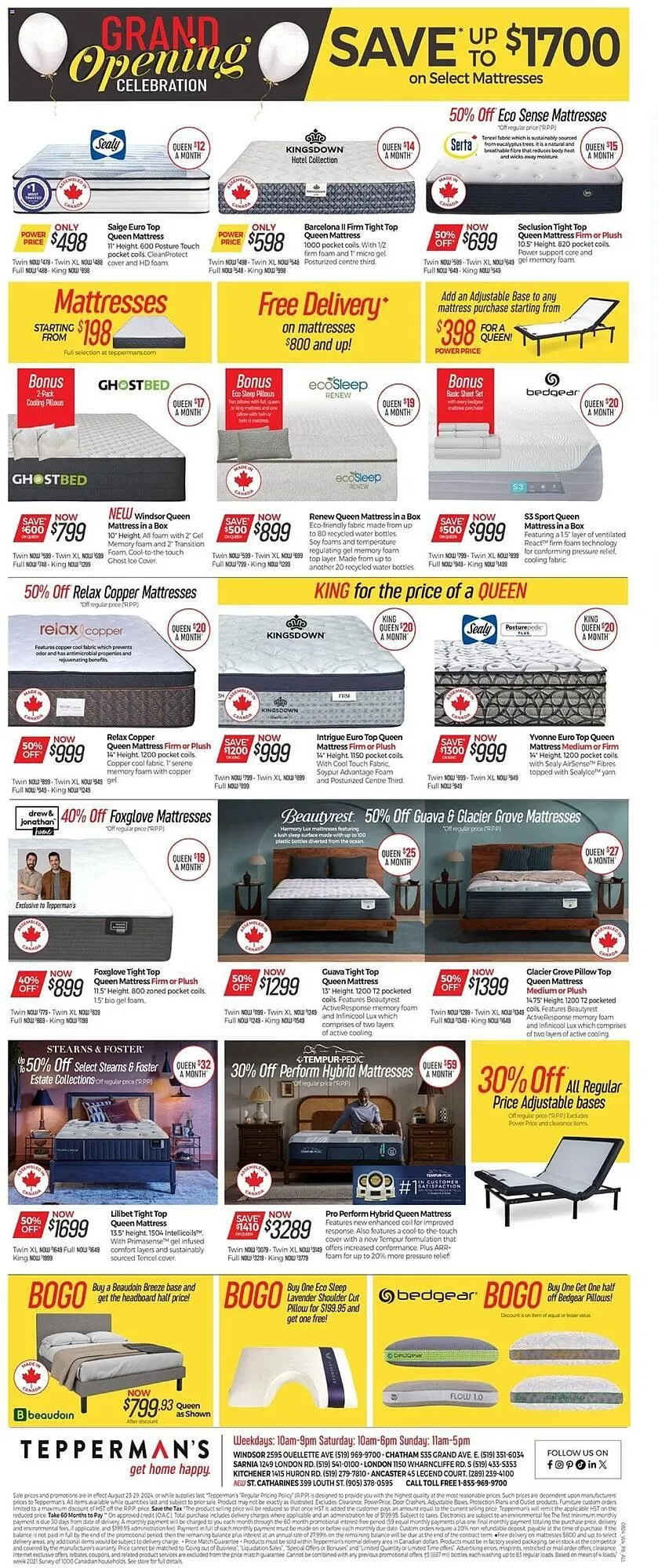 Tepperman's flyer from August 23 to August 29 2024 - flyer page 12