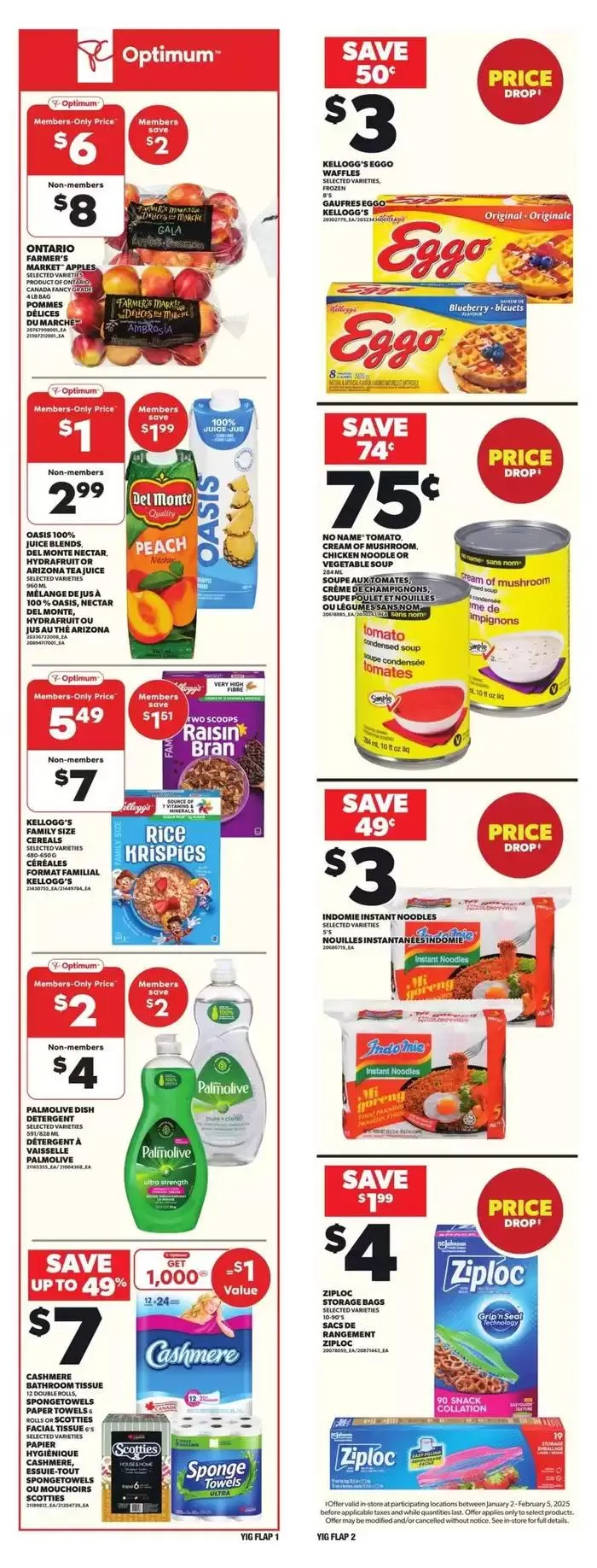 Great offer for bargain hunters from January 16 to January 22 2025 - flyer page 1