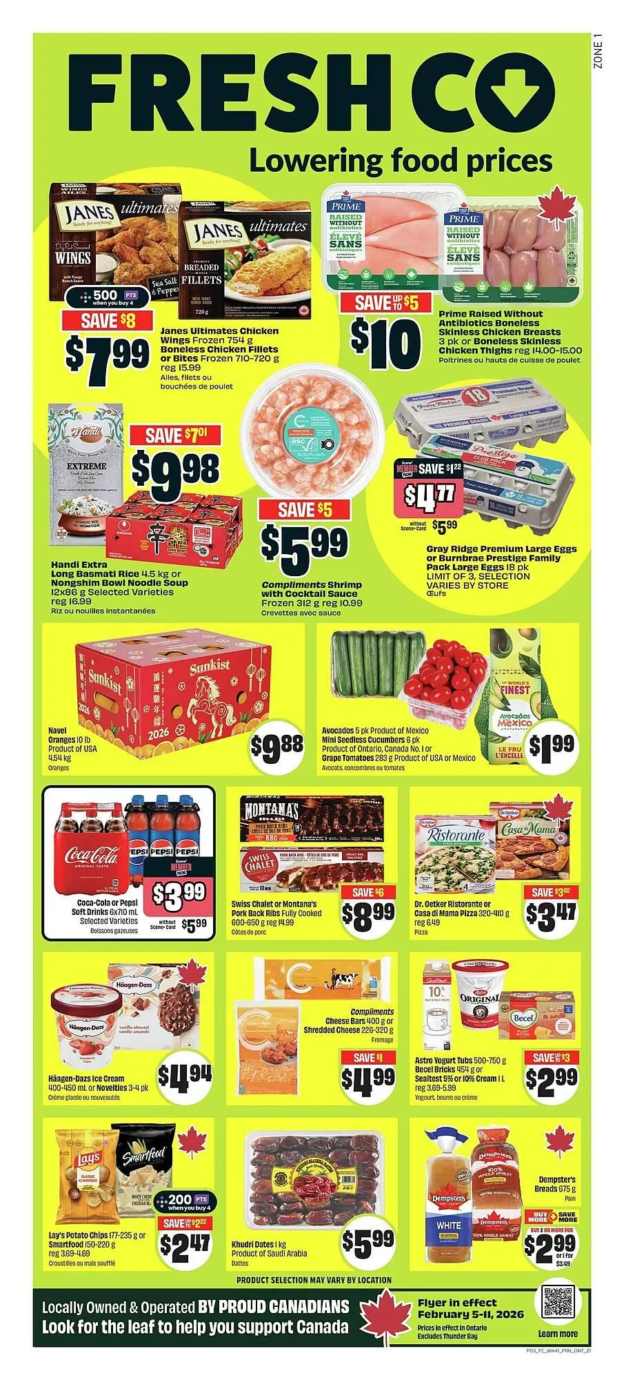 FreshCo flyer from February 6 to February 13 2026 - flyer page 3