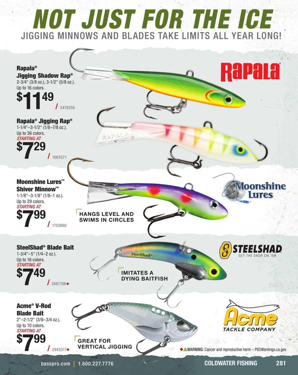 Bass Pro Current flyer from April 7 to April 21 2025 - flyer page 281