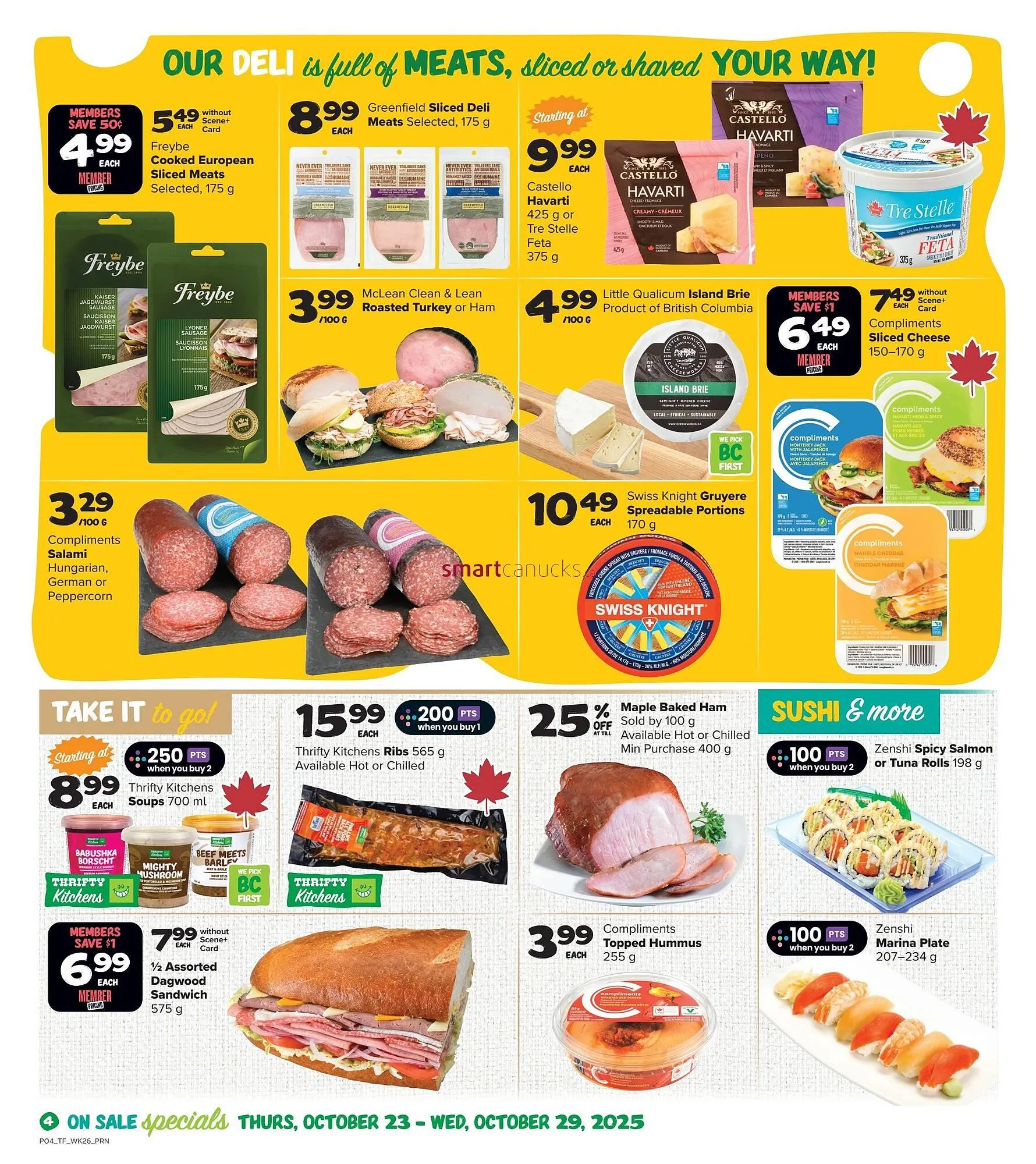 Thrifty Foods flyer from October 22 to October 28 2025 - flyer page 5