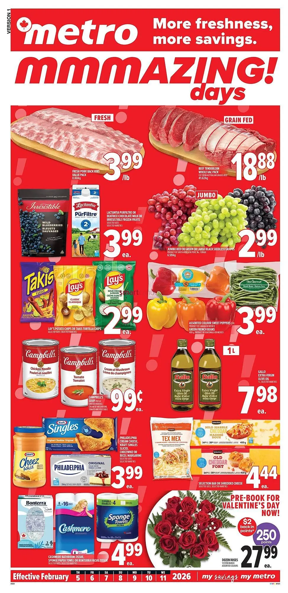 Metro flyer from February 5 to February 11 2026 - flyer page 2