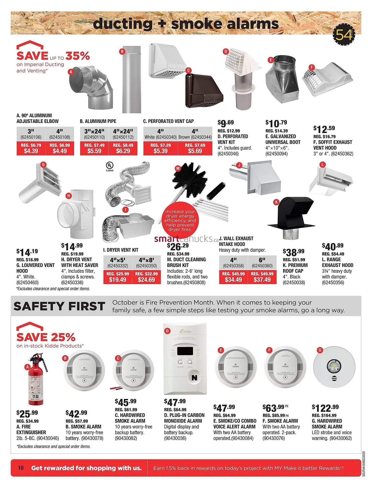 McMunn & Yates Building Supplies flyer from October 9 to October 15 2025 - flyer page 10
