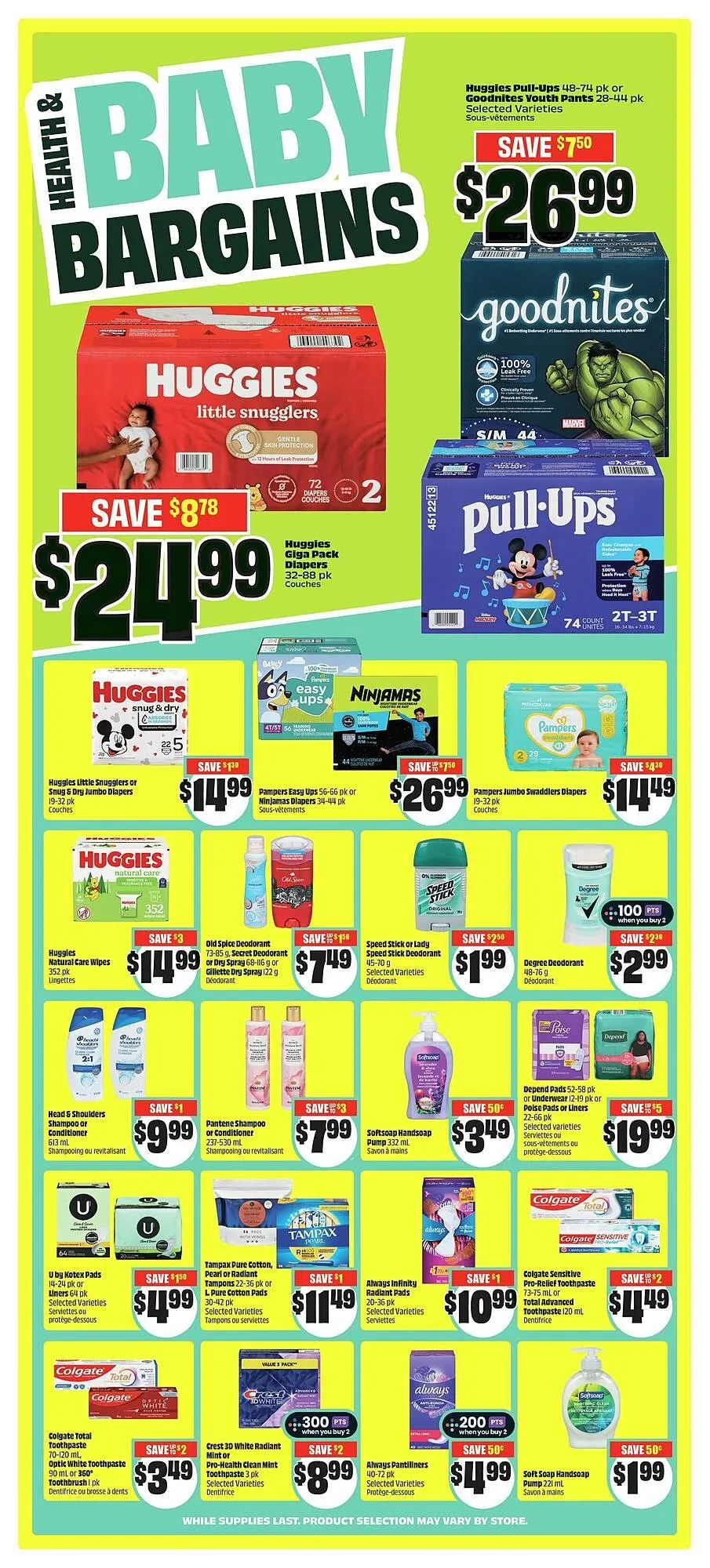 FreshCo flyer from April 18 to April 25 2025 - flyer page 9