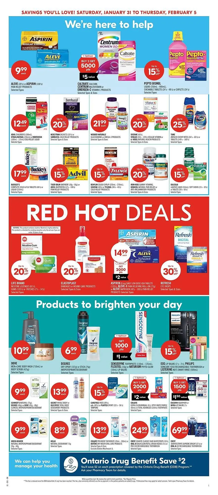 Shoppers Drug Mart flyer from January 30 to February 5 2026 - flyer page 5