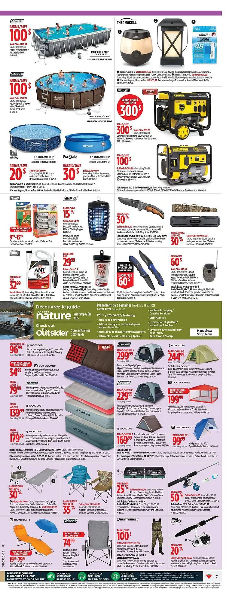 Canadian Tire flyer from May 8 to May 14 2025 - flyer page 7